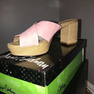 Pink sandals